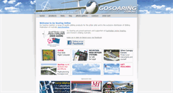 Desktop Screenshot of gosoaring.com.au